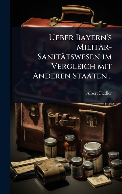 Ueber Bayern’s MilitÃ¤r-SanitÃ¤tswesen im Vergleich mit Anderen Staaten...