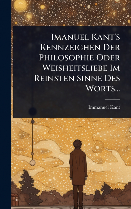 Imanuel Kant’s Kennzeichen Der Philosophie Oder Weisheitsliebe Im Reinsten Sinne Des Worts...
