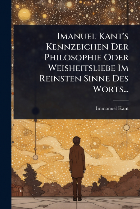 Imanuel Kant’s Kennzeichen Der Philosophie Oder Weisheitsliebe Im Reinsten Sinne Des Worts...