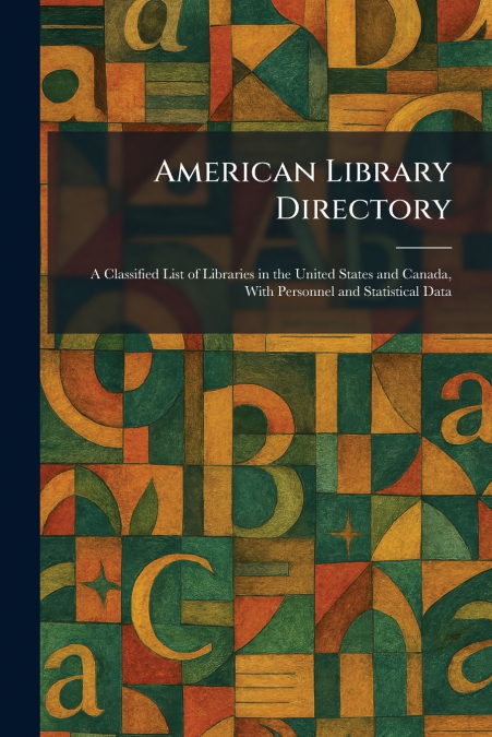 American Library Directory