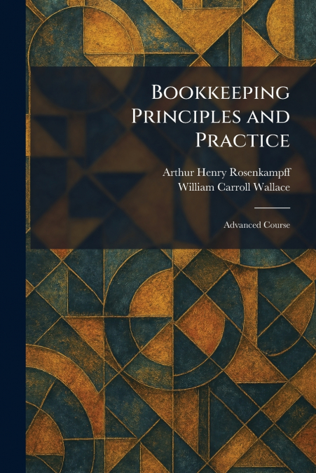 Bookkeeping Principles and Practice