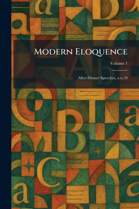Modern Eloquence
