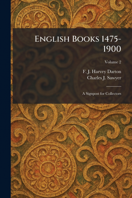 English Books 1475-1900