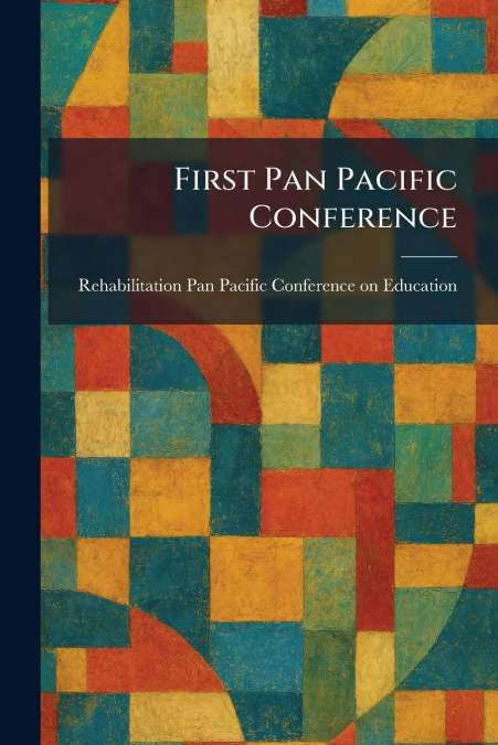 First Pan Pacific Conference