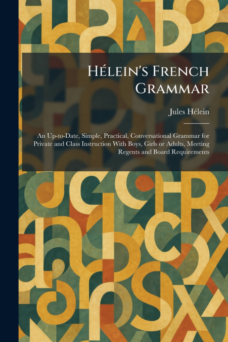 HÃ©lein’s French Grammar