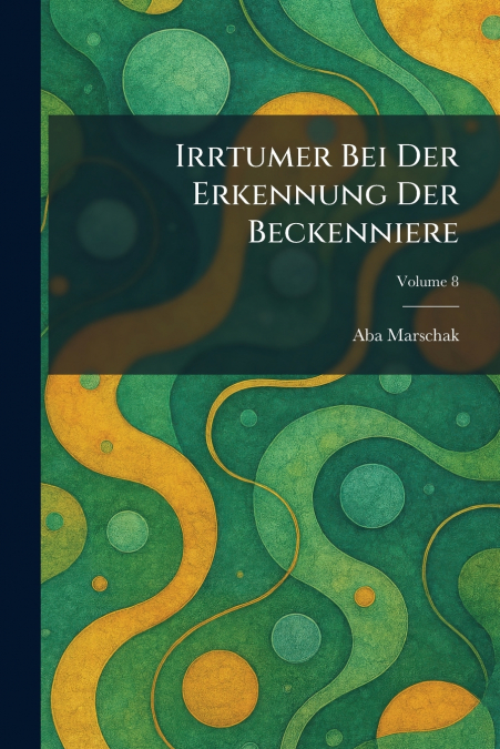 IRRTUMER BEI DER ERKENNUNG DER BECKENNIERE