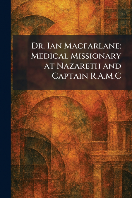 Dr. Ian Macfarlane