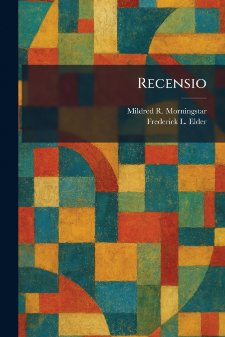 Recensio
