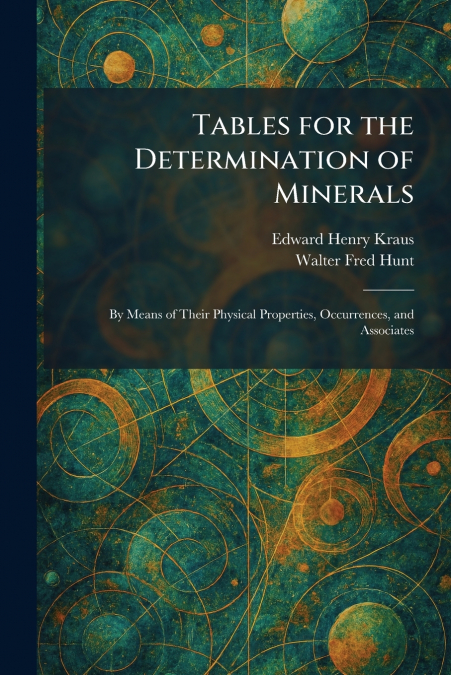 Tables for the Determination of Minerals