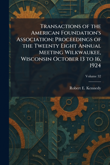 Transactions of the American Foundation’s Association