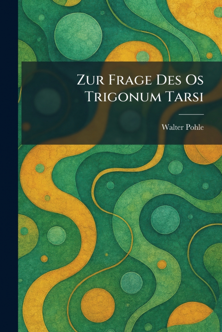 Zur frage des os trigonum tarsi