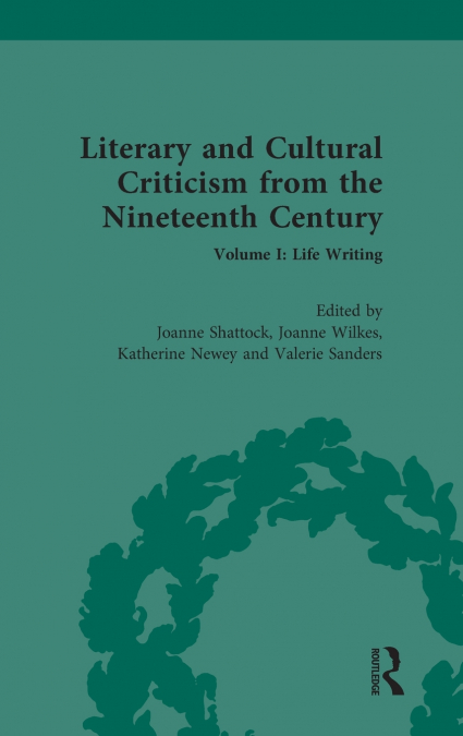 Literary and Cultural Criticism from the Nineteenth Century