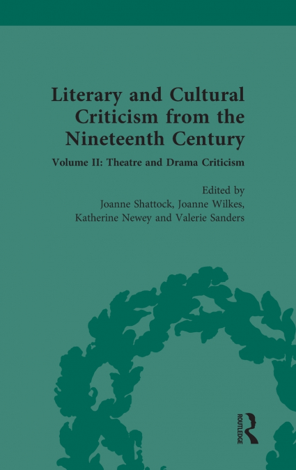 Literary and Cultural Criticism from the Nineteenth Century