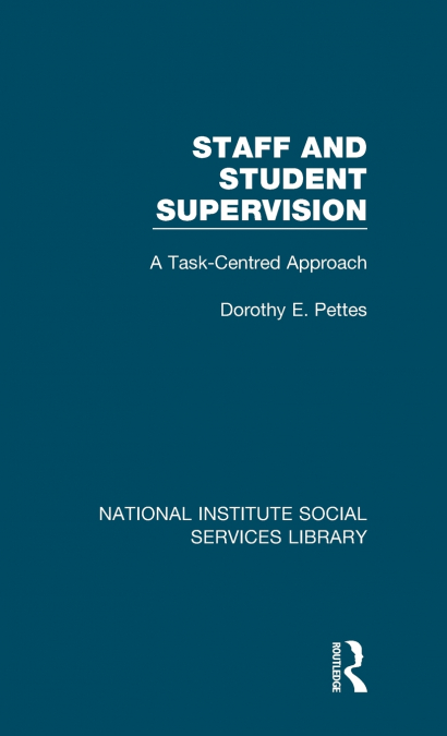 Staff and Student Supervision