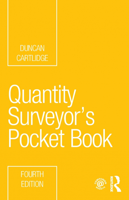 Quantity Surveyor’s Pocket Book