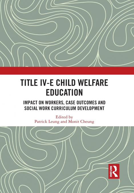 Title IV-E Child Welfare Education