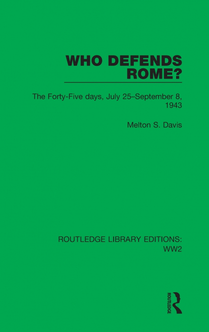 Who Defends Rome?