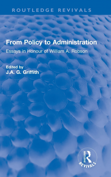 From Policy to Administration