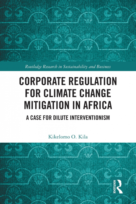 Corporate Regulation for Climate Change Mitigation in Africa