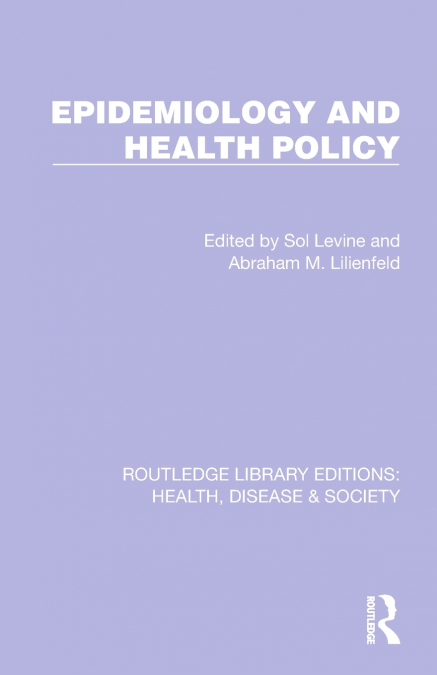 Epidemiology and Health Policy