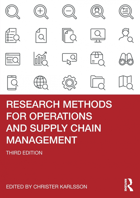 Research Methods for Operations and Supply Chain Management