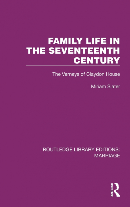 Family Life in the Seventeenth Century