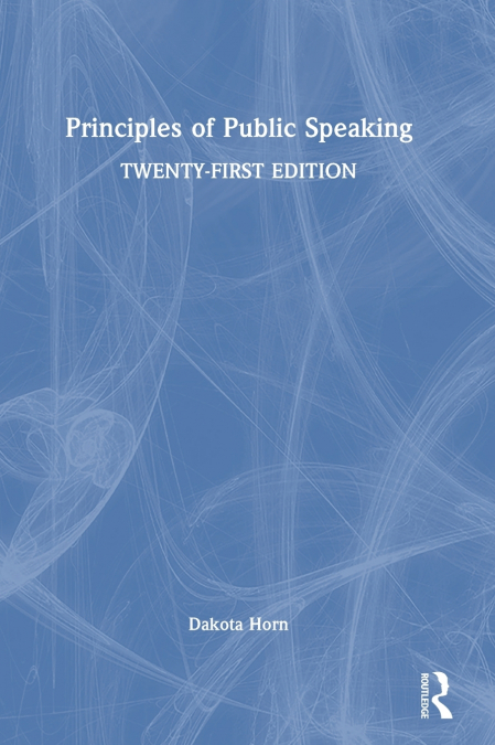 Principles of Public Speaking
