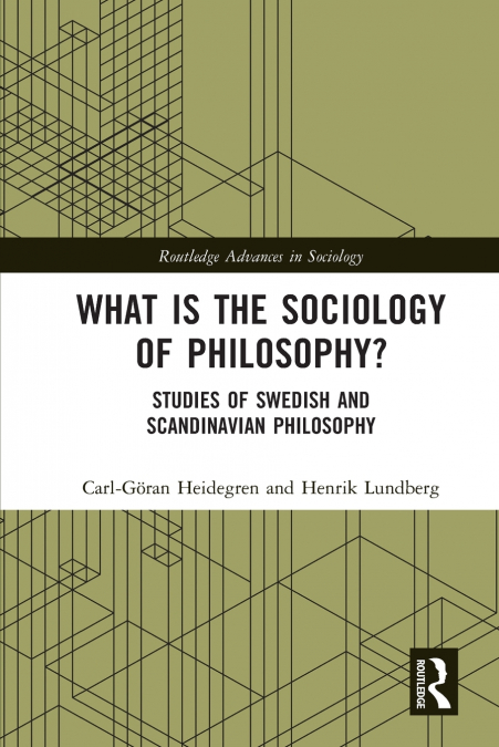 What is the Sociology of Philosophy?