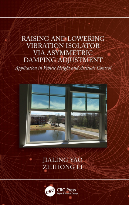 Raising and Lowering Vibration Isolator via Asymmetric Damping Adjustment