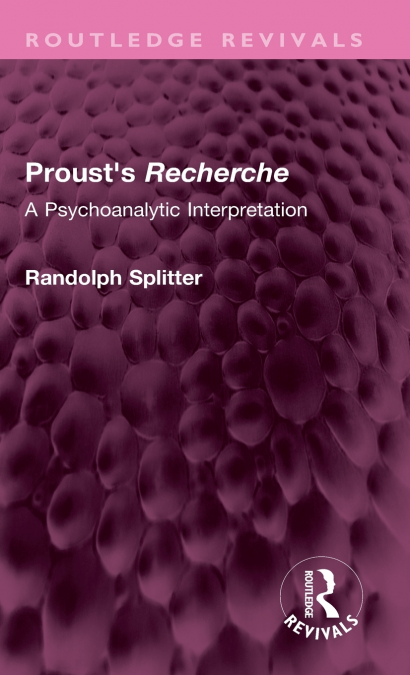 Proust’s Recherche
