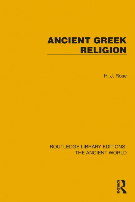 Ancient Greek Religion