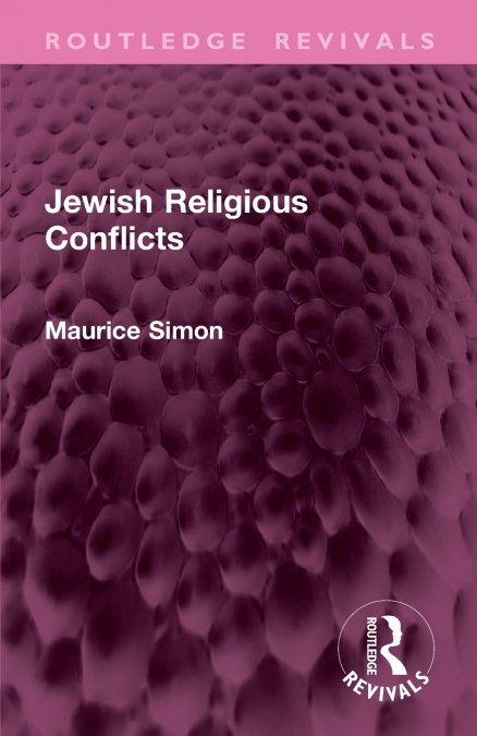 Jewish Religious Conflicts