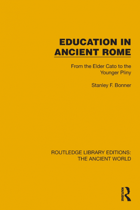 Education in Ancient Rome