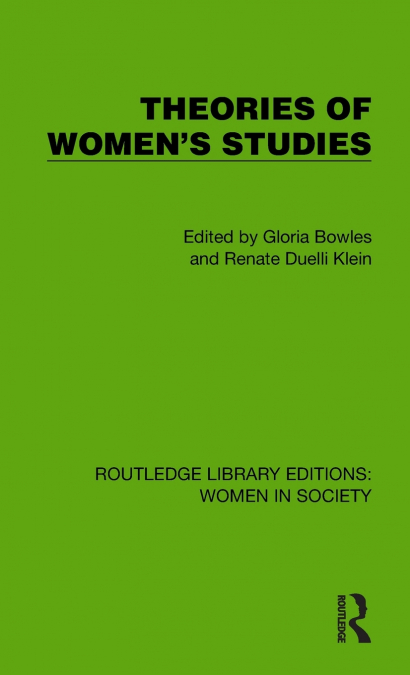 Theories of Women’s Studies