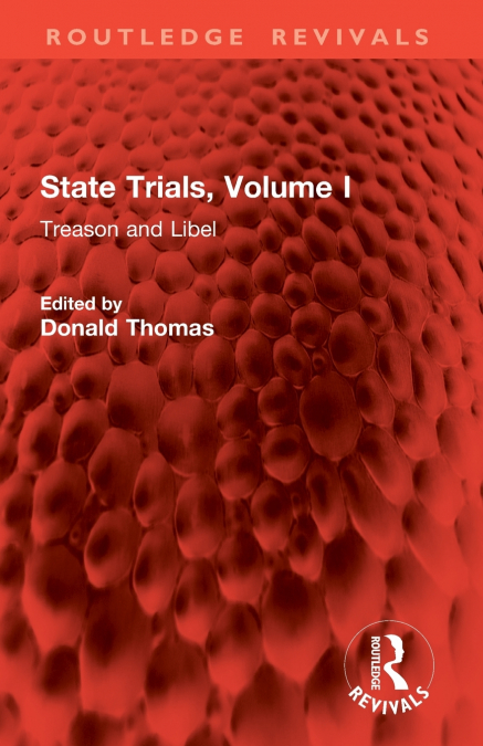 State Trials, Volume I