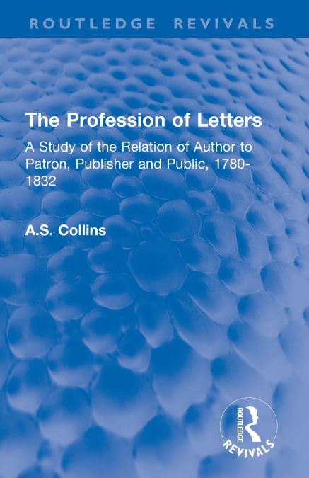 The Profession of Letters