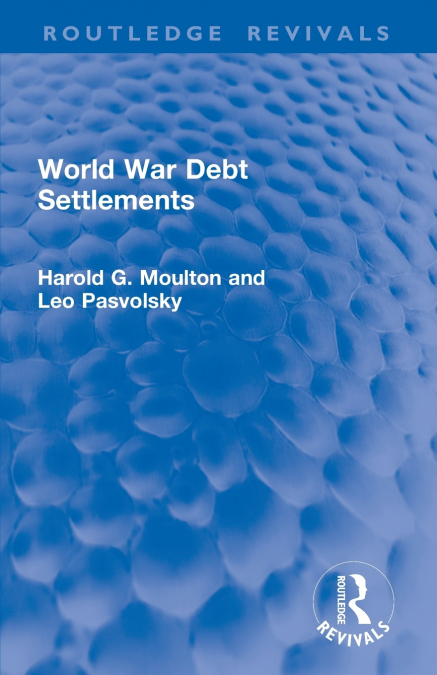 World War Debt Settlements