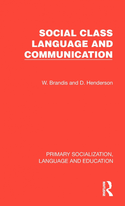 Social Class, Language and Communication
