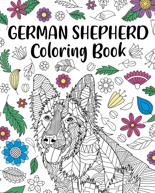 German Shepherd Coloring Book