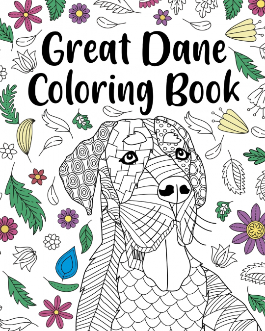 Great Dane Coloring Book