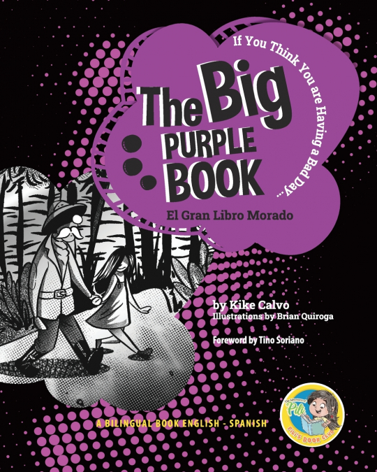 The Big Purple Book. Dual-language Book. Bilingual English-Spanish