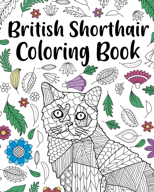 British Shorthair Coloring Book