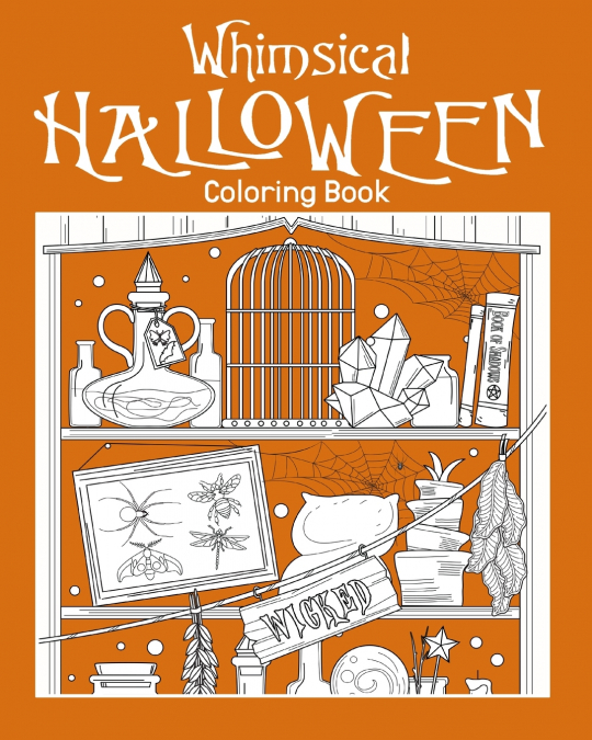 Whimsical Halloween Coloring Book