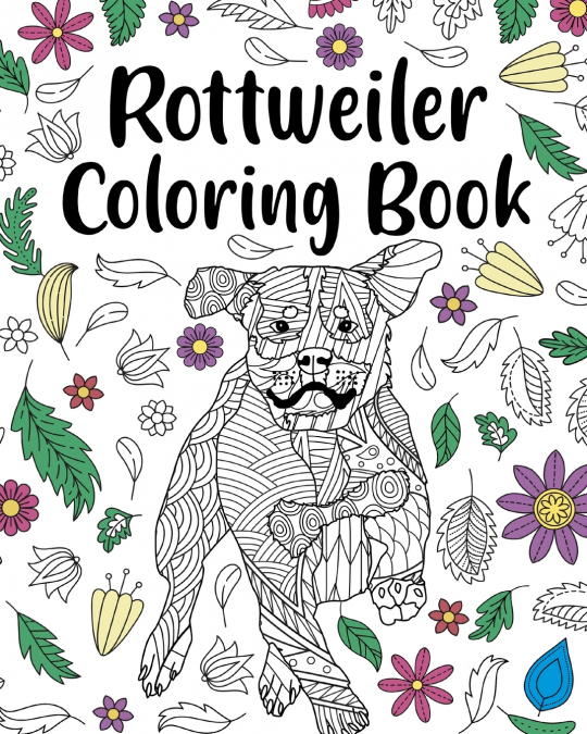 Rottweiler Coloring Book