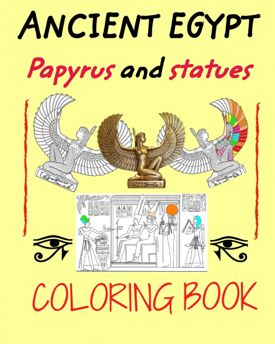 Ancient Egypt coloring book