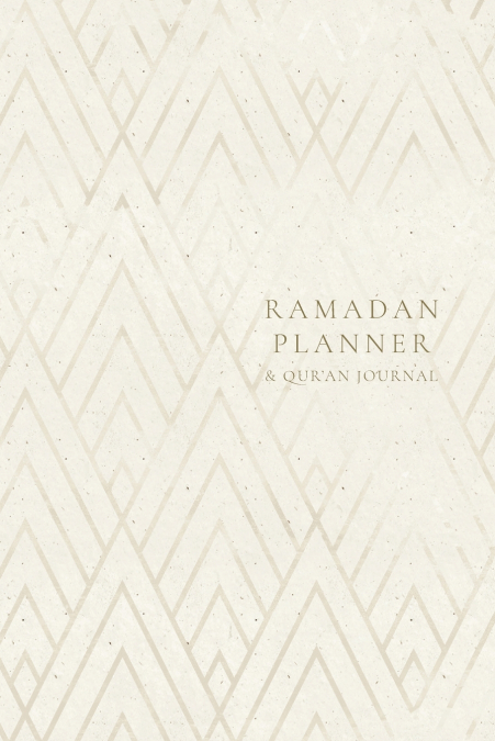 Ramadan Planner with Integrated Qur’an Journal