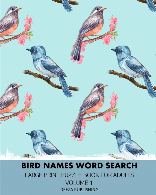 Bird Names Word Search