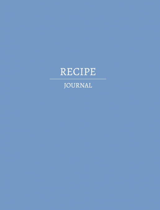 Recipe Journal