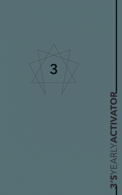 Enneagram 3 YEARLY ACTIVATOR Planner