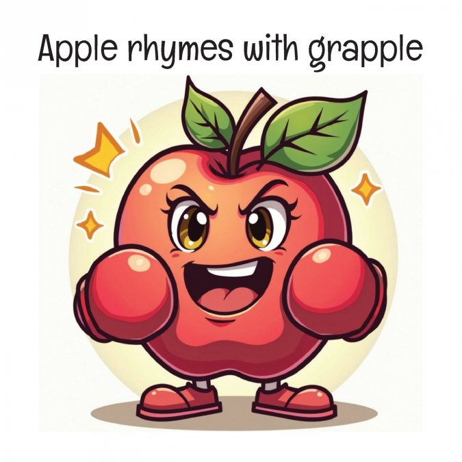 Apple rhymes with grapple